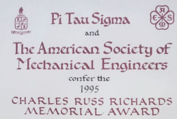PTS-ASME Awards