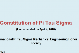 Pi Tau Sigma